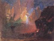 Frederic E.Church Iceberg Fantasy USA oil painting artist